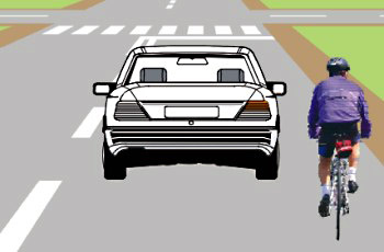 What should a driver do when he intends to turn right? Picture for question 879